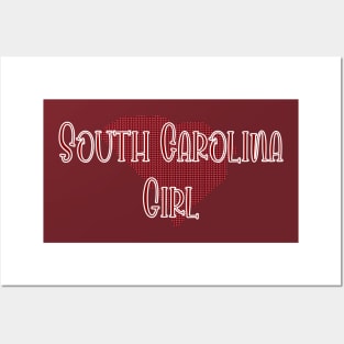 South Carolina Girl Posters and Art